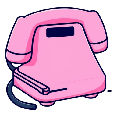 pink gothic phone sticker