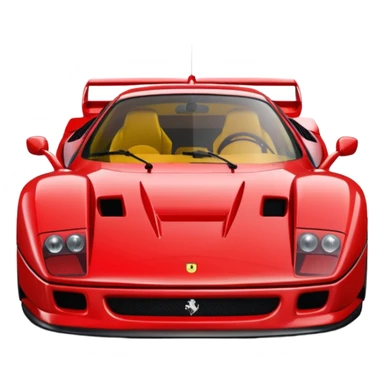 Ferrari f40  sticker