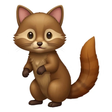 Fisher cat sticker