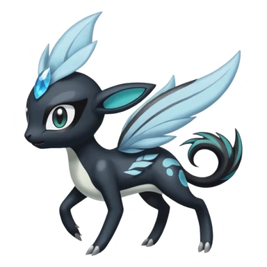 Meloetta-Nargacuga-Amaura-Pokémon-Fakémon-fusion-hybrid-creature sticker