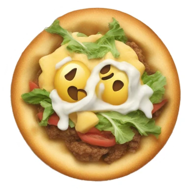 
food in the school canteen sticker