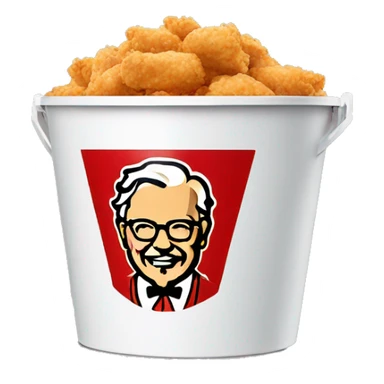 kfc bucket sticker