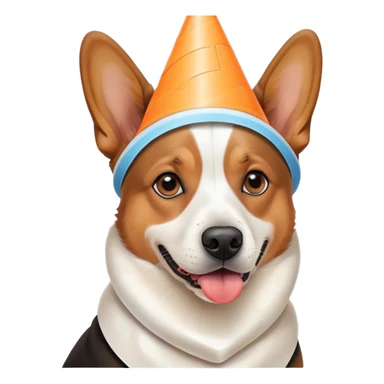 dog who got jaw surgery  sticker