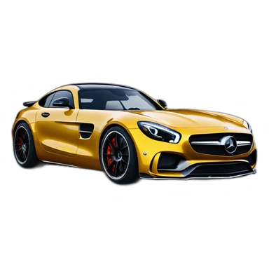 Mercedes amg gt mansory sticker