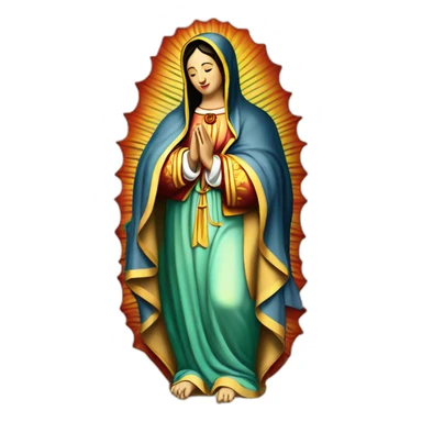 Virgen María de Guadalupe  sticker