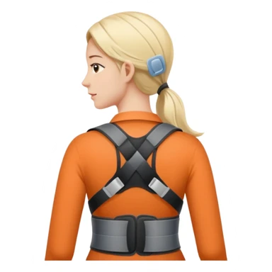 womenback pain sticker