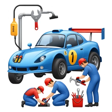 Working Pitstop sticker