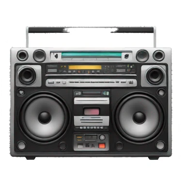 boombox sticker