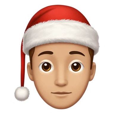 Lamine yamal with a christmas hat sticker