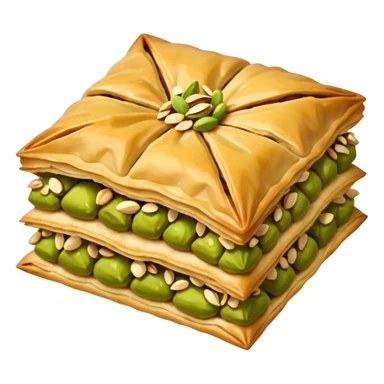 Baklava à la pistache sticker