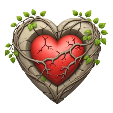 The Bound Heart sticker