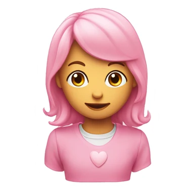 pastell pinkes herz  sticker