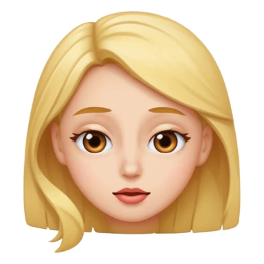 flirty eye roll  sticker