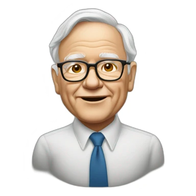 warren buffet sticker