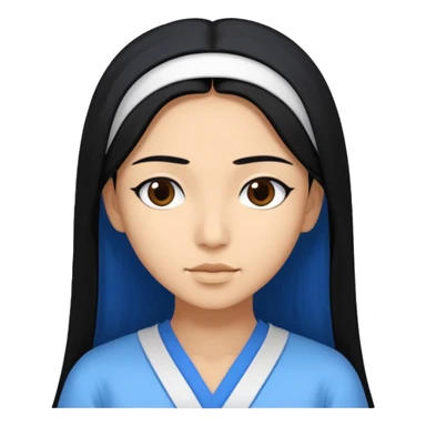 i want a emojii of rumii member of huntrix sticker