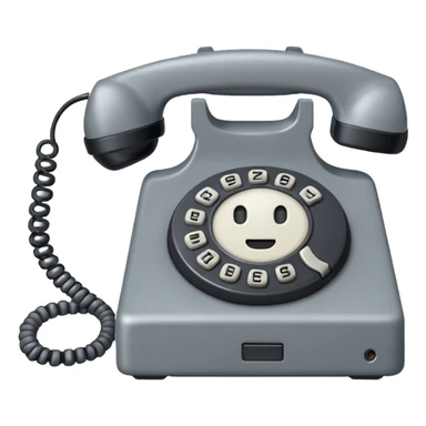 an old phone emoji sticker