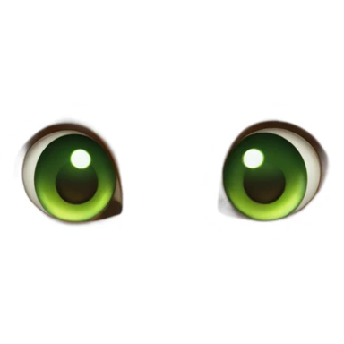 Cute cat with redhead white girls with green eyes sticker