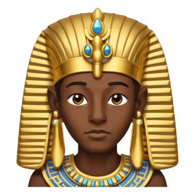 farao in egypt man no oorbw; sticker