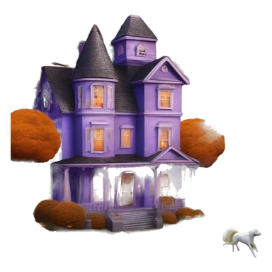 Barbie’s run-down frightening dangerous ghost-ridden haunted dream house nightmare scenario harvest moon  sticker