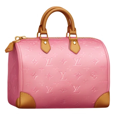 Louis Vuitton pink bag sticker