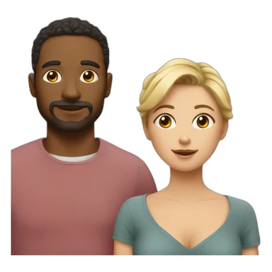 Mon pote et moi sticker