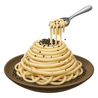 cacio e pepe sticker