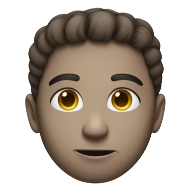 Love face saying hush sticker