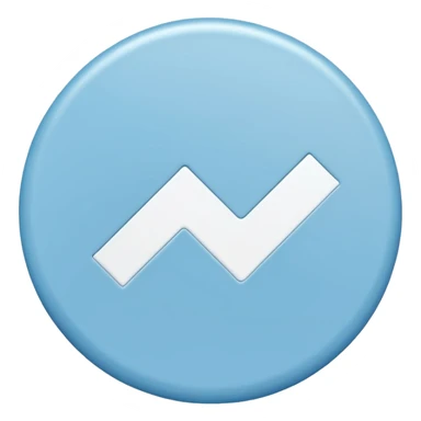 light blue circle  with white check mark in the middle  sticker