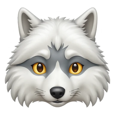Loup Blanc pour twitch sticker