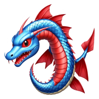 glitter pokemon gyarados sticker