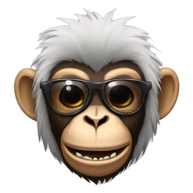 Punk monkey  sticker