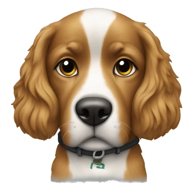 Dog wearing ronaldo shirt sticker