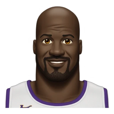Shaquille o'neal sticker