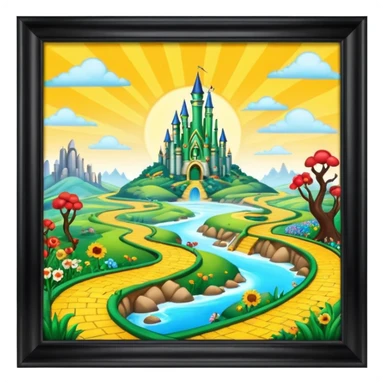 The Land of Oz sticker