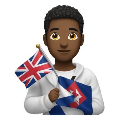 person holding puertorican flag sticker