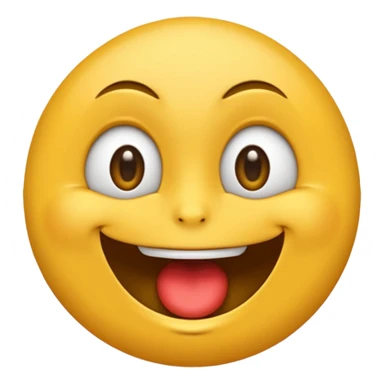 Un emoji heureux qui fait peur sticker