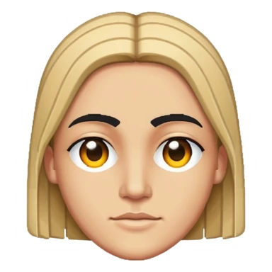  Head pixel art in 8bits sticker