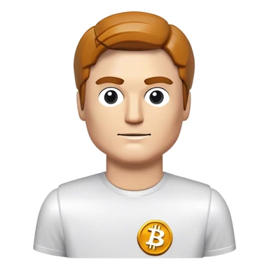 hackeur lego homme bitcoin sticker
