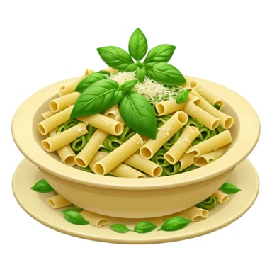 Pesto pasta sticker