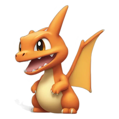 pokemon mew charizard sticker