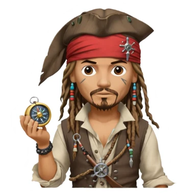 captain jack sparrow sticker