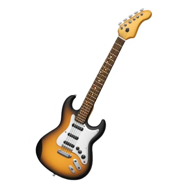 🙂 bu emojinin elinde eloktronik gitar olsun elektronik gitar siyah olsun sticker