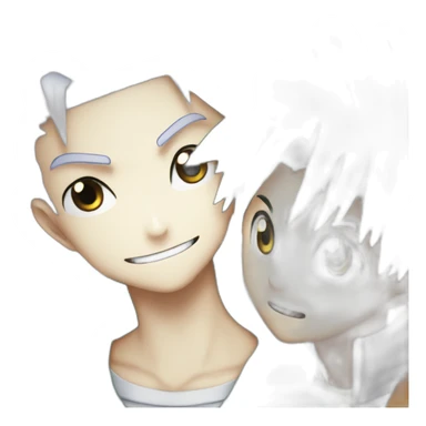 Hunter x hunter Gon and Killua sticker