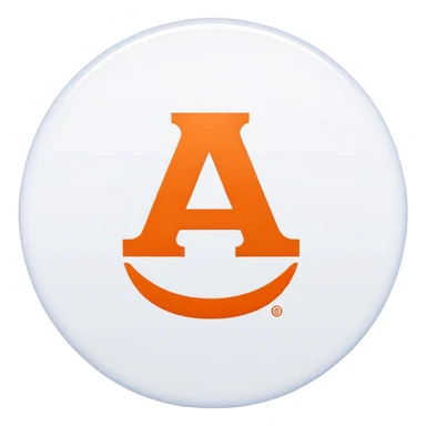 Auburn logo sticker