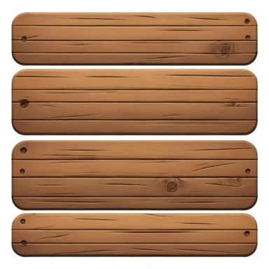 wooden plank sticker