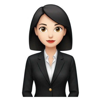 business woman in her forties sticker