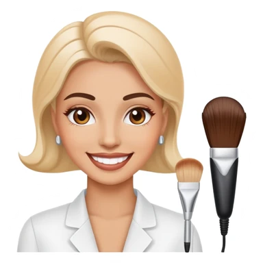 Beauty Salon Master woman sticker