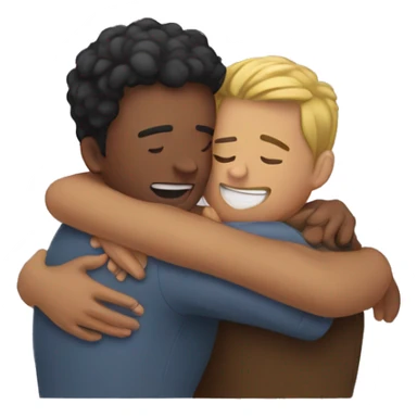 best friends hugging  sticker