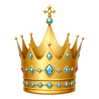 an  old crown in a glass showcase sticker