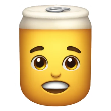 lata de cerveza sticker